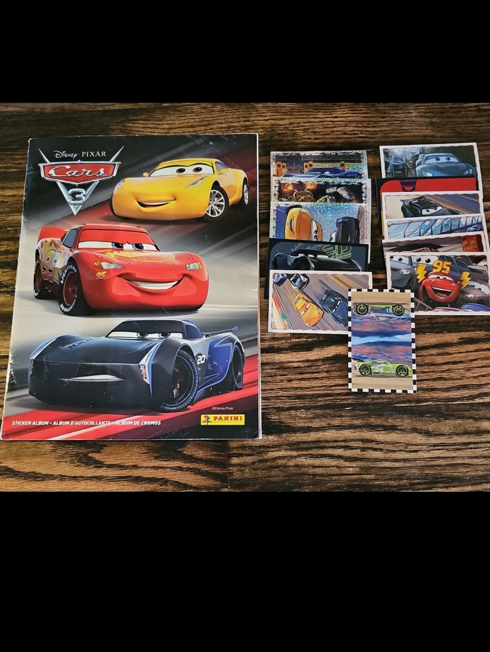 Cars 3 Disney Pixar panini sticker album